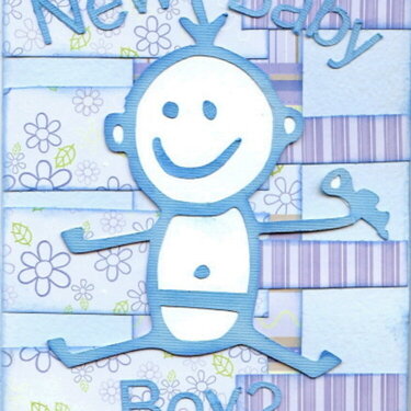 Baby Shower Card outside