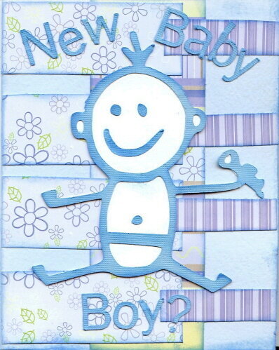 Baby Shower Card outside