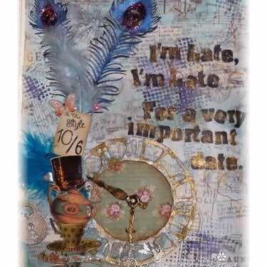Mad Tea Party Journal Page