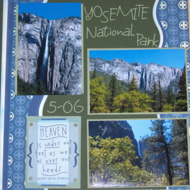 Yosemite National Park page 1