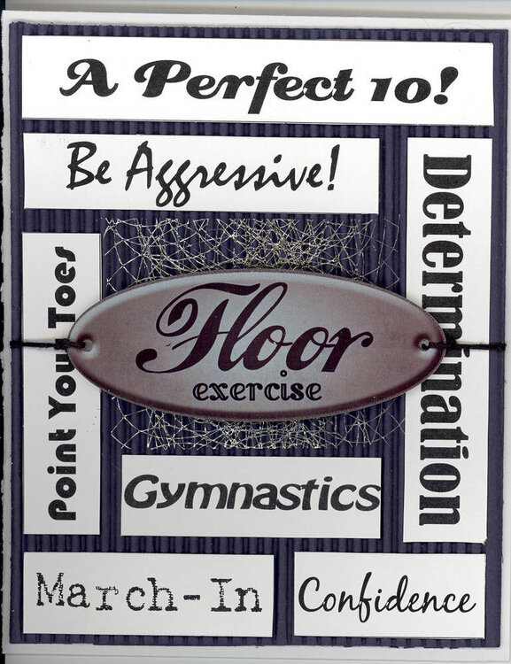 Gymnastics Card