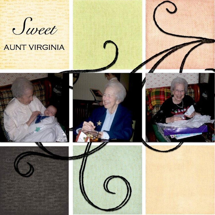 Sweet Aunt Virginia