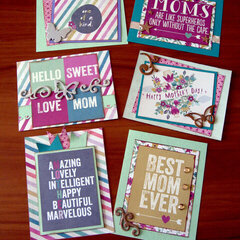 Mother's Day Cards for Snail Mail Challenge