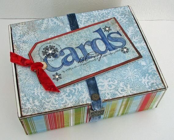 BasicGrey Blitzen: Christmas Card Box