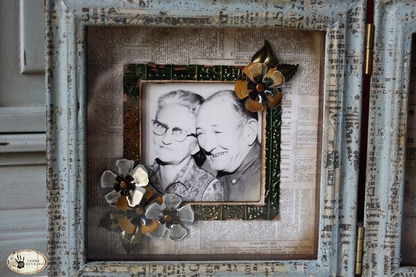 Tim Holtz Design Team: Honey and Grampy Frame