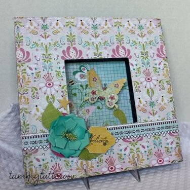 BasicGrey Urban Prairie: Butterfly Frame/Wall Decor