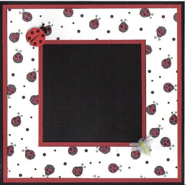 6x6 Ladybug Gift Album