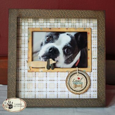 BasicGrey CHA-W 2010 Max & Whiskers Photo Frame