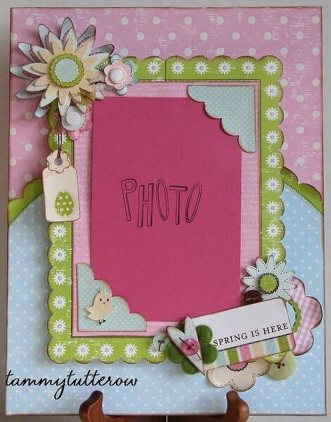 Spring Themed Decor Board