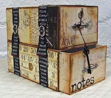 Altered Box: Love Notes (Carolees Hide A Ways)