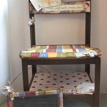 Altered Child's School Chair