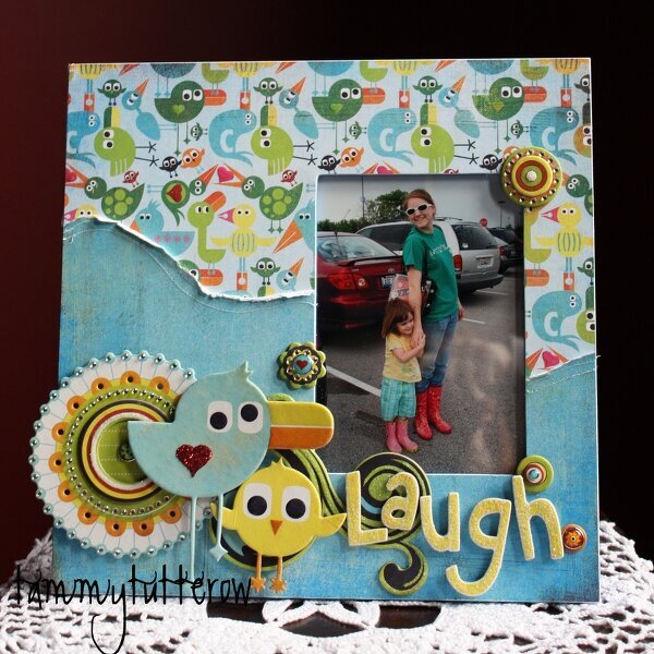 Lime Rickey Photo Frame BasicGrey CHA-W 2009