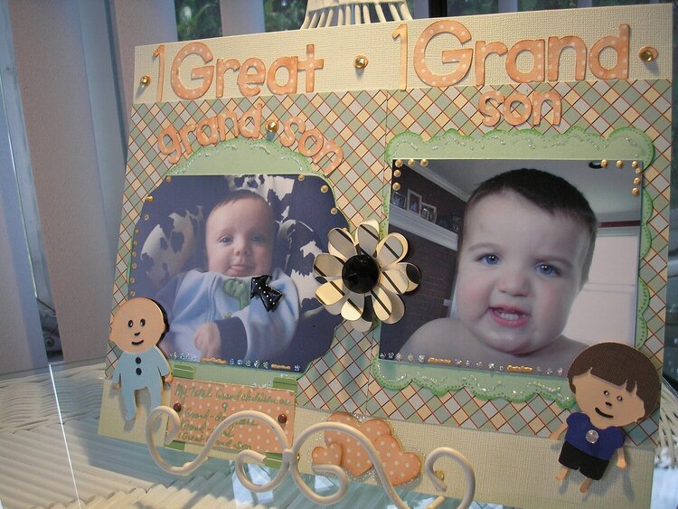1 Great Grand-son and 1 Grand-son