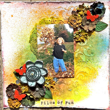 ***June ScrapThat! kit*** Piles of Fun