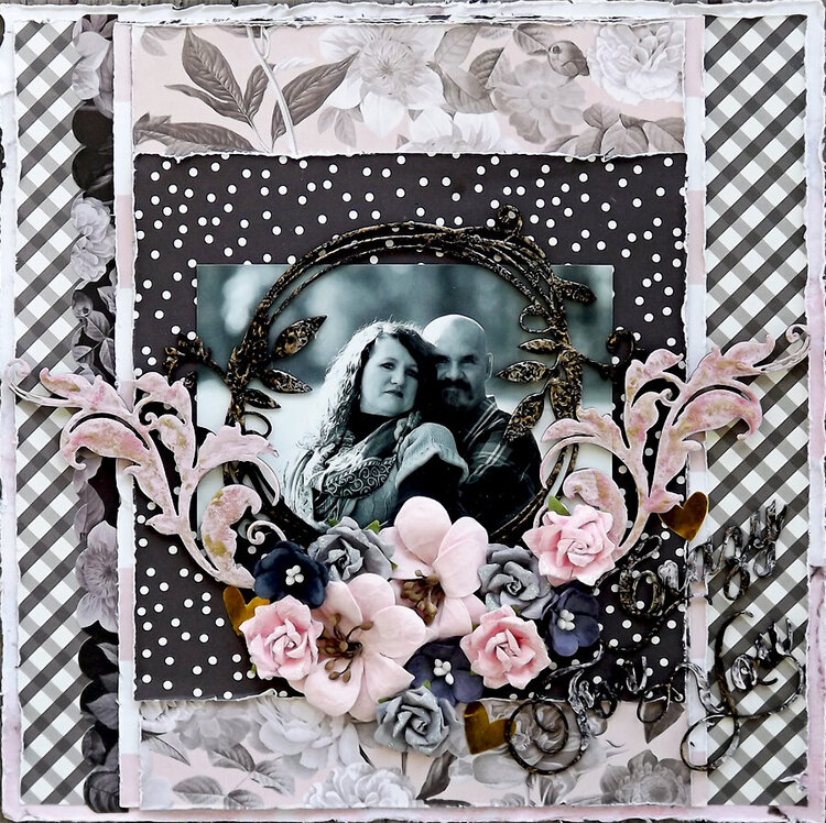 Crazy For YOu *Scraps Of Darkness* *Creative Embellishments*
