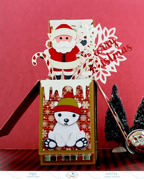 Christmas Card in a Box - Elizabeth Craft Designs