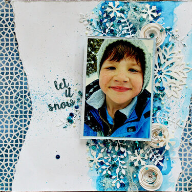 Let It Snow - Elizabeth Craft Designs