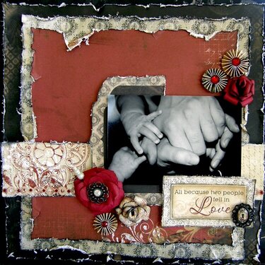 Scrapshotz April CT - All because two people fell in love