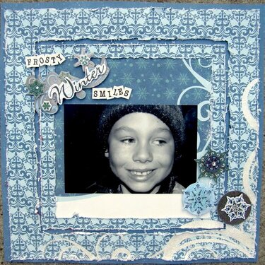 ScrapShotz December kit - Frosty Winter Smiles