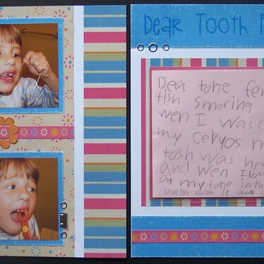Dear Tooth Fairy...