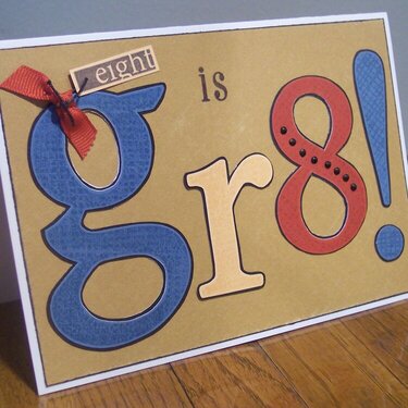 Eight is Gr8!