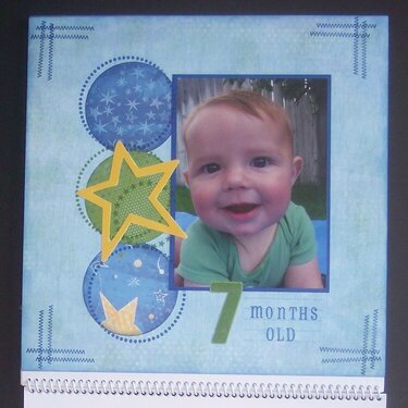 7 Months Old - Calendar Page
