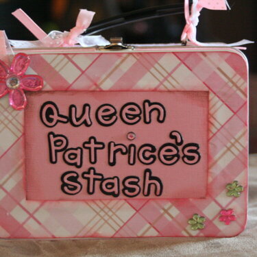 Altered Lunch box from Angel