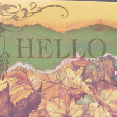 Fall Greating card