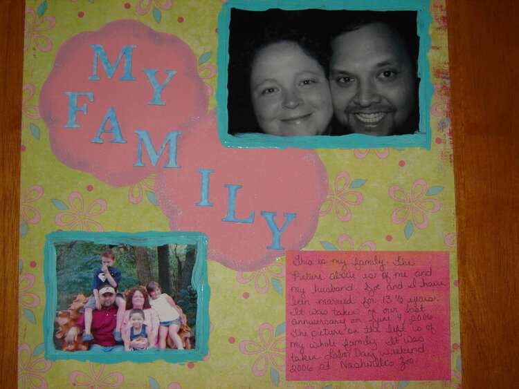 My Family page for my CJ