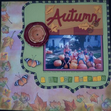Autumn - P is for Pumpkin