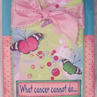 What cancer cannot do card