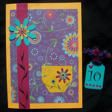 Birthday card for my daughter Morgan - she turned 10