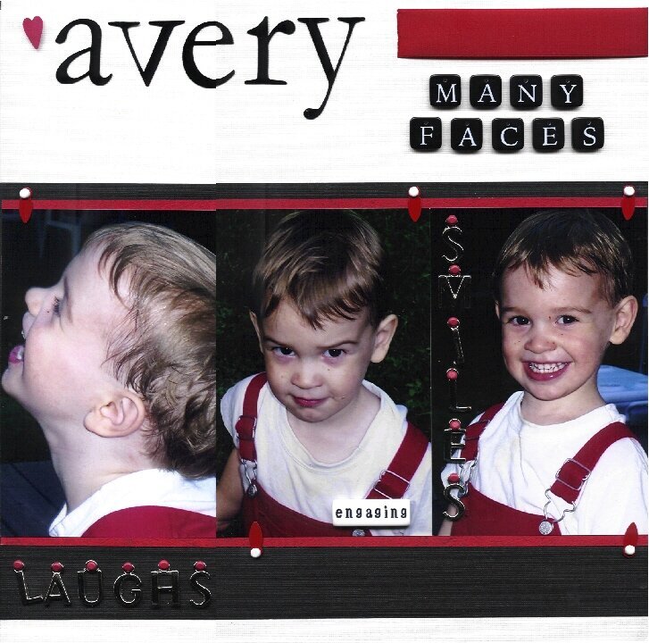 Avery - Many Faces, OneSoul  (1st page to 2 pg lo)