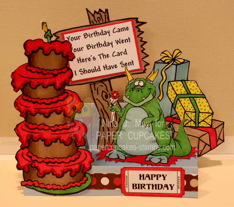Be-Lated Birthday Card