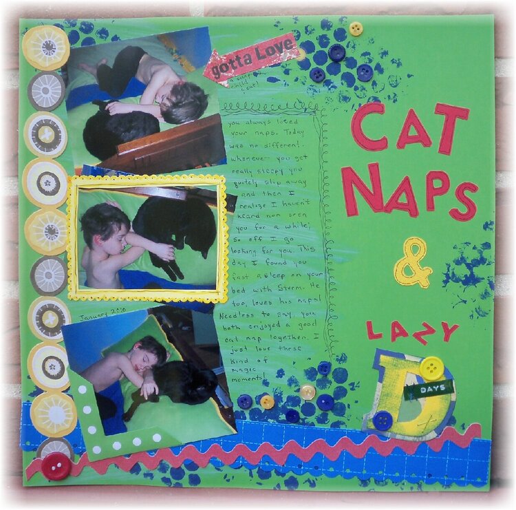 Cat Nap &amp; Lazy Days