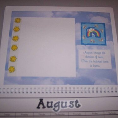 2006 Scrapbook Calendar