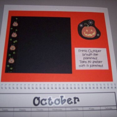 2006 Scrapbook Calendar