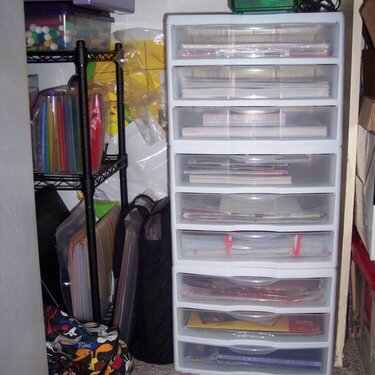 My Scrapbooking Storage Solution