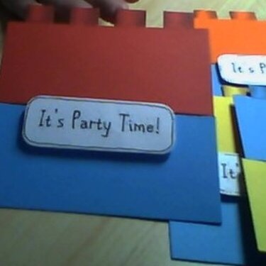 Lego Invitation