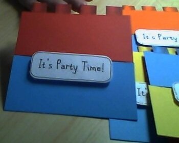 Lego Invitation