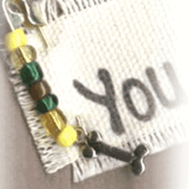 You Rescued Me - embellishment detail