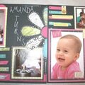 Birthday 2 page layout