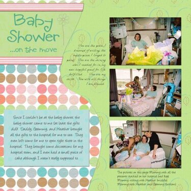 Baby Shower on the Move
