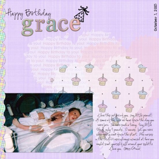 Happy Birthday Grace