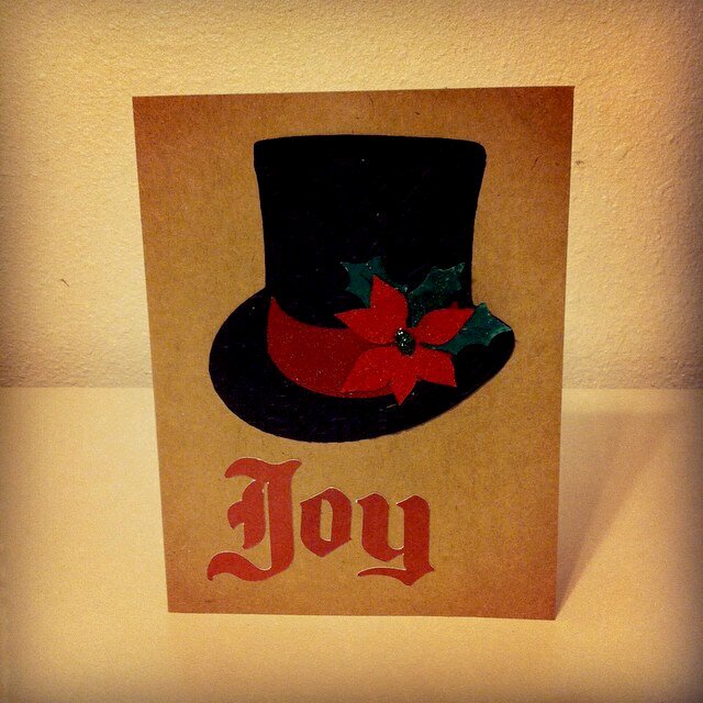 Top Hat Joy Card