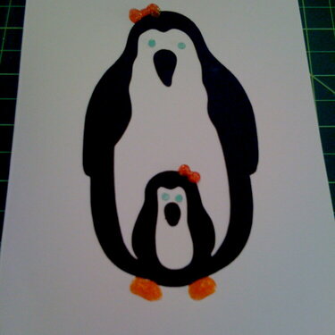 Penguin Birthday Card