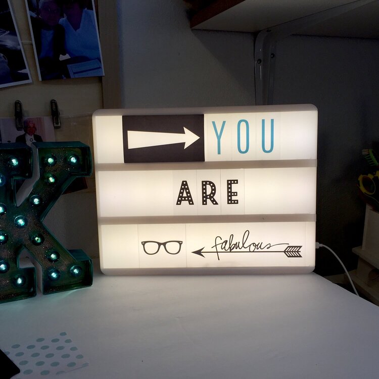 Lightbox Inspiration for Saturday