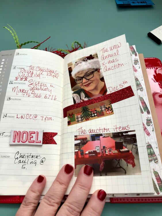 December Advent Traveler&#039;s Notebook