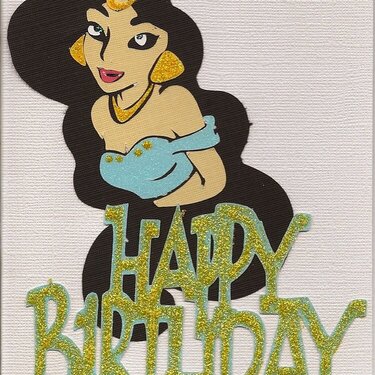 Birthday Card, Jasmine