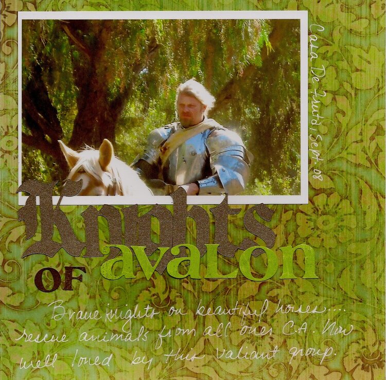 Ren Faire Album 4, Knights of Avalon